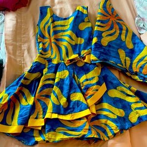 Handmade African print dress